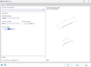 Dialog Box "Extend/Trim Line"