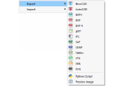 Interfaces for export