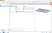 The user interface provides a dialog box for configuring a line hinge with editing options and parameter settings.