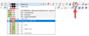 A digital user interface shows the process of starting a technical calculation.