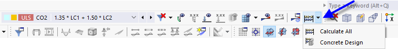 List Button with Calculation Options