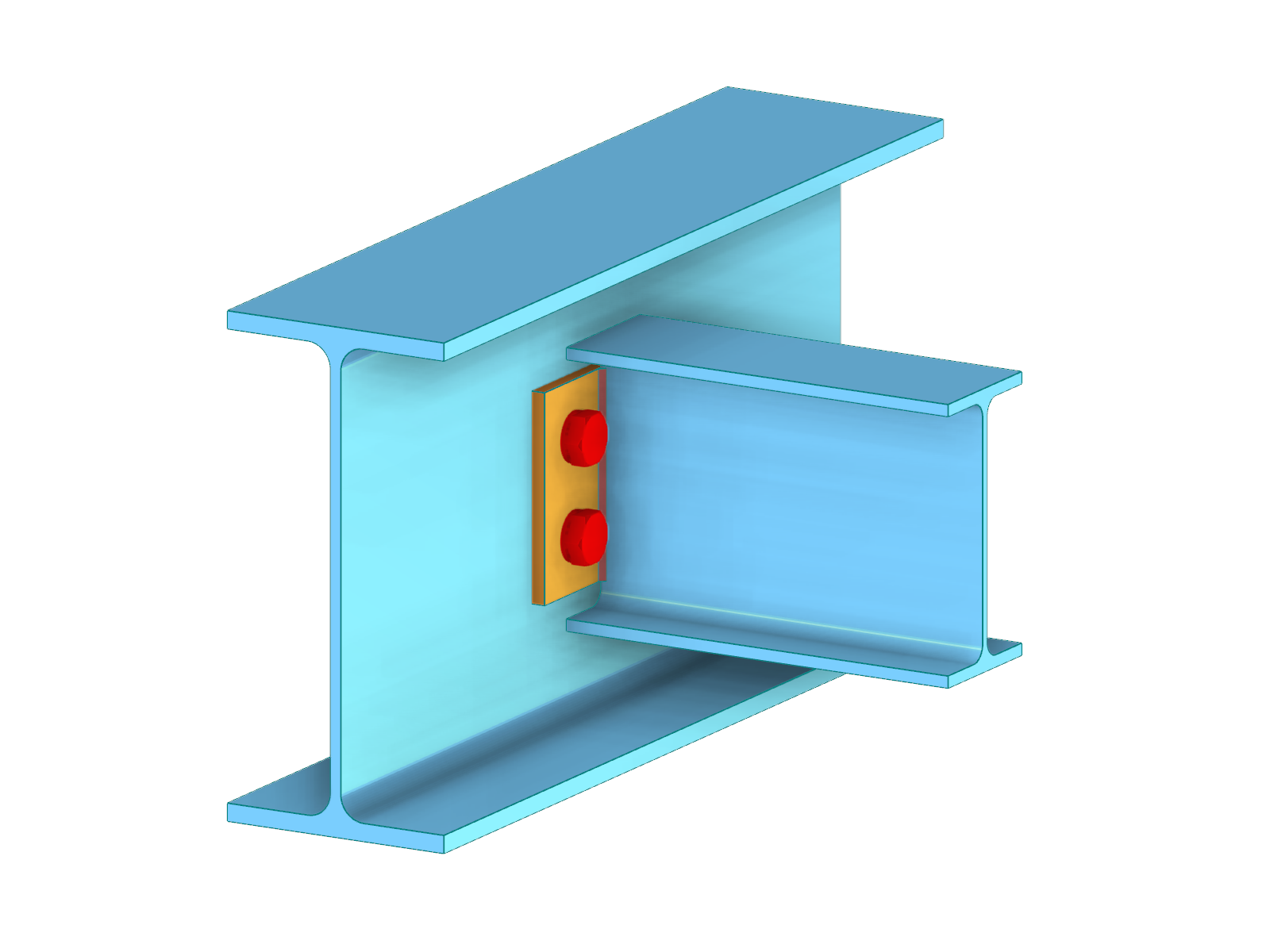 Model 004202 | Hinged Steel Connection