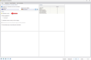 Interface view for deactivating the Combination Wizard in the software. Menu options are displayed.