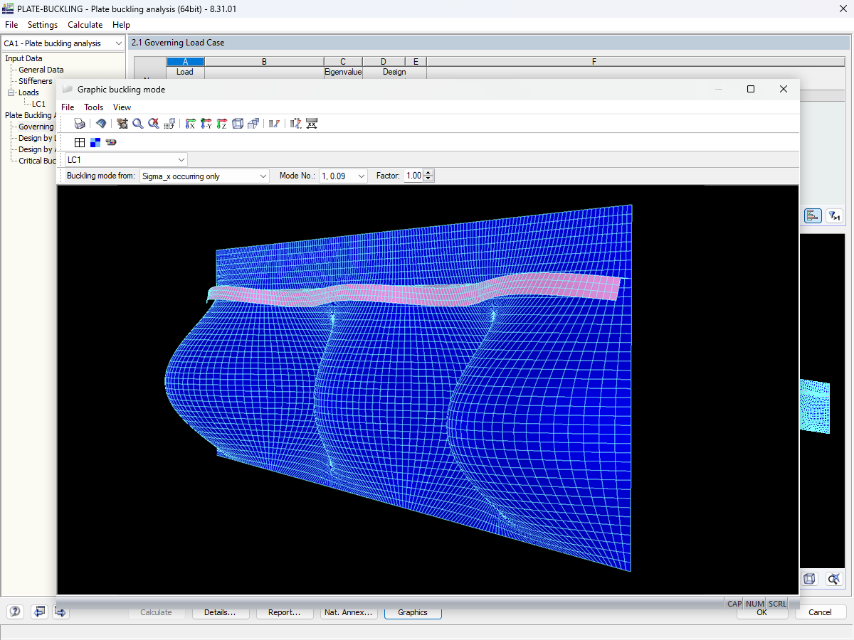 RF-/PLATE-BUCKLING Add-on Module for RFEM/RSTAB