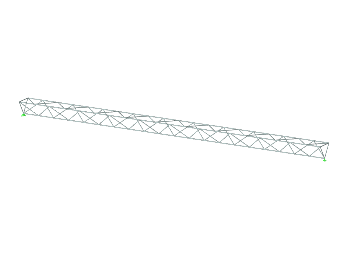 Model 004380 | Triangular Truss
