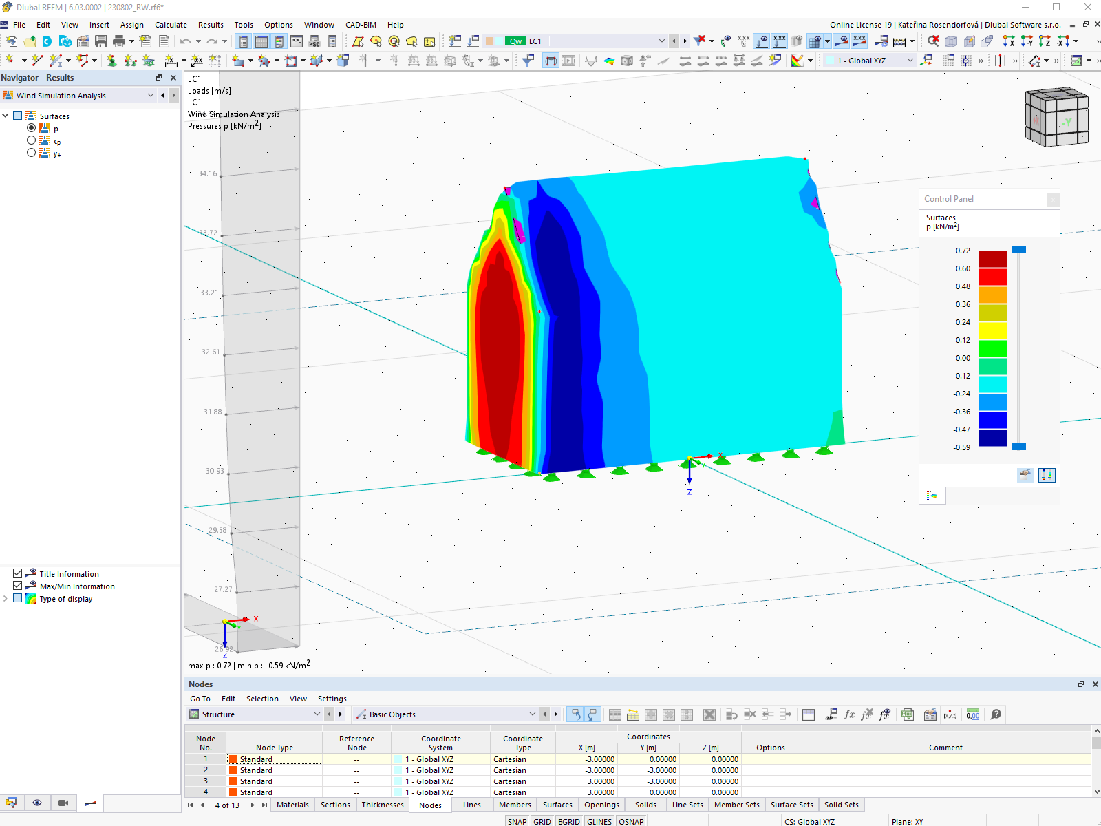Feature 002649 | Displaying RWIND Results Directly in RFEM 6