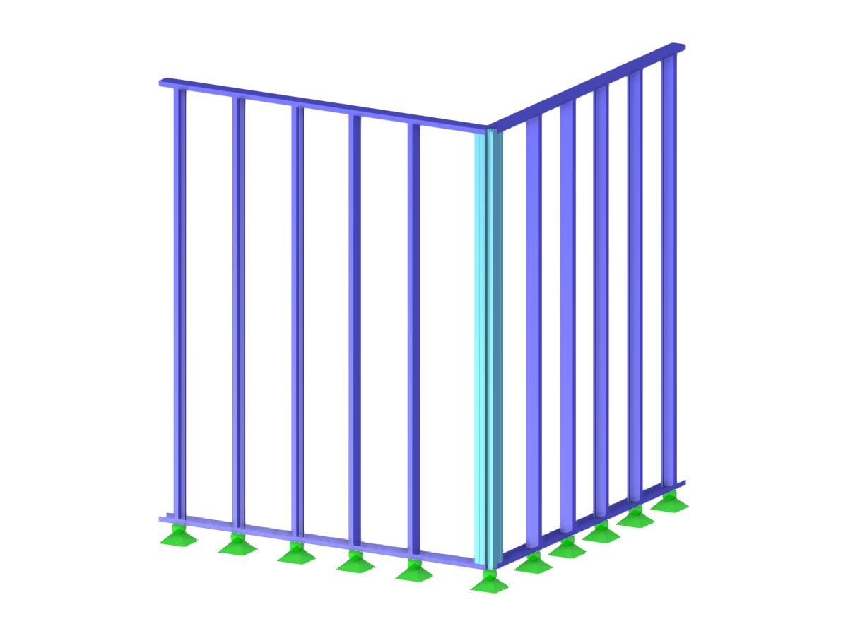 Model 004466 | Double Steel Framing Panel