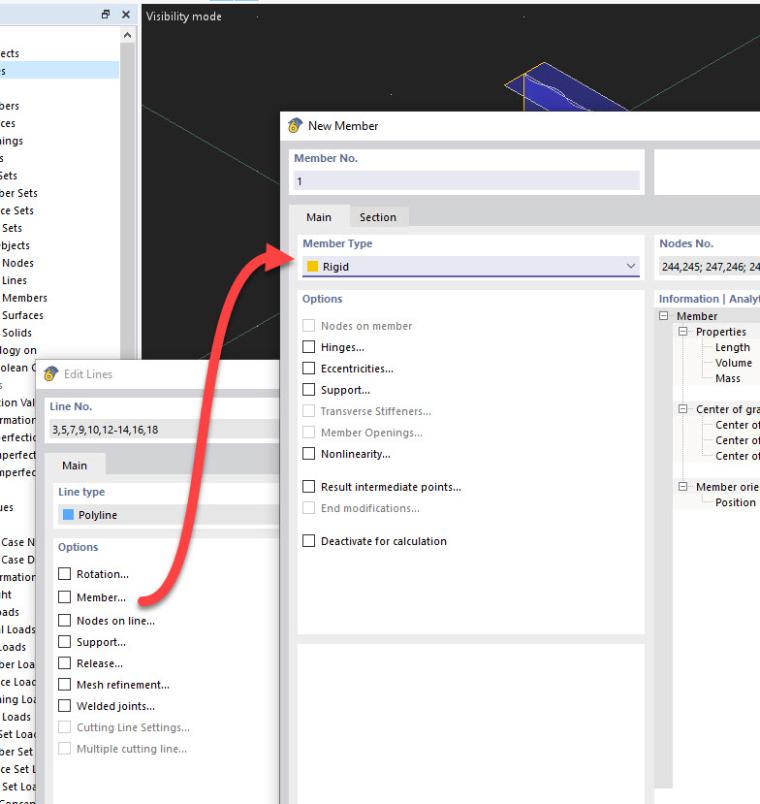 FAQ 005417 | How can I model a corrugated web beam in RFEM 6?