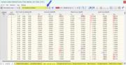 Surface Results in Table for Time History Analysis
