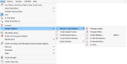 Menu Functions for Extending or Trimming Members