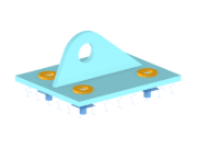 Model 4670 | Anchor Plate with Flat Washers