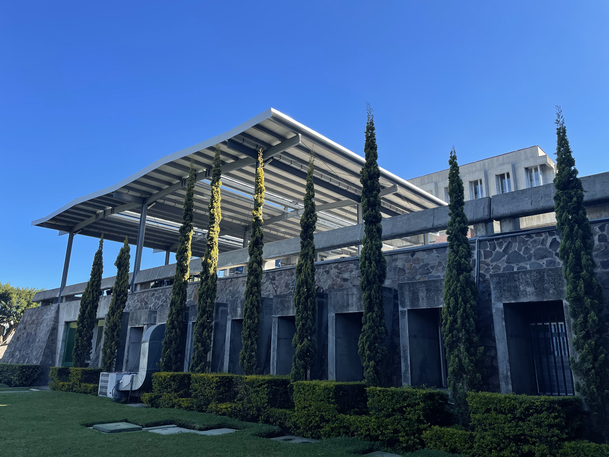View of Pergola from Outside (© Eng. Enrique de León)