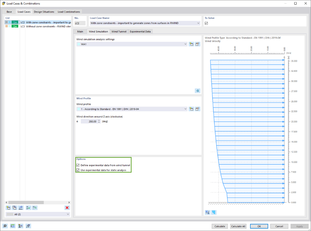 Feature 002746 | Application of Wind Loads from Experimentally Determined Pressure Values