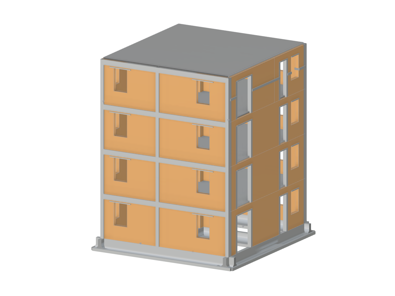Model 004737 | Masonry Building