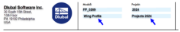 Model and Project Description in Printout Report
