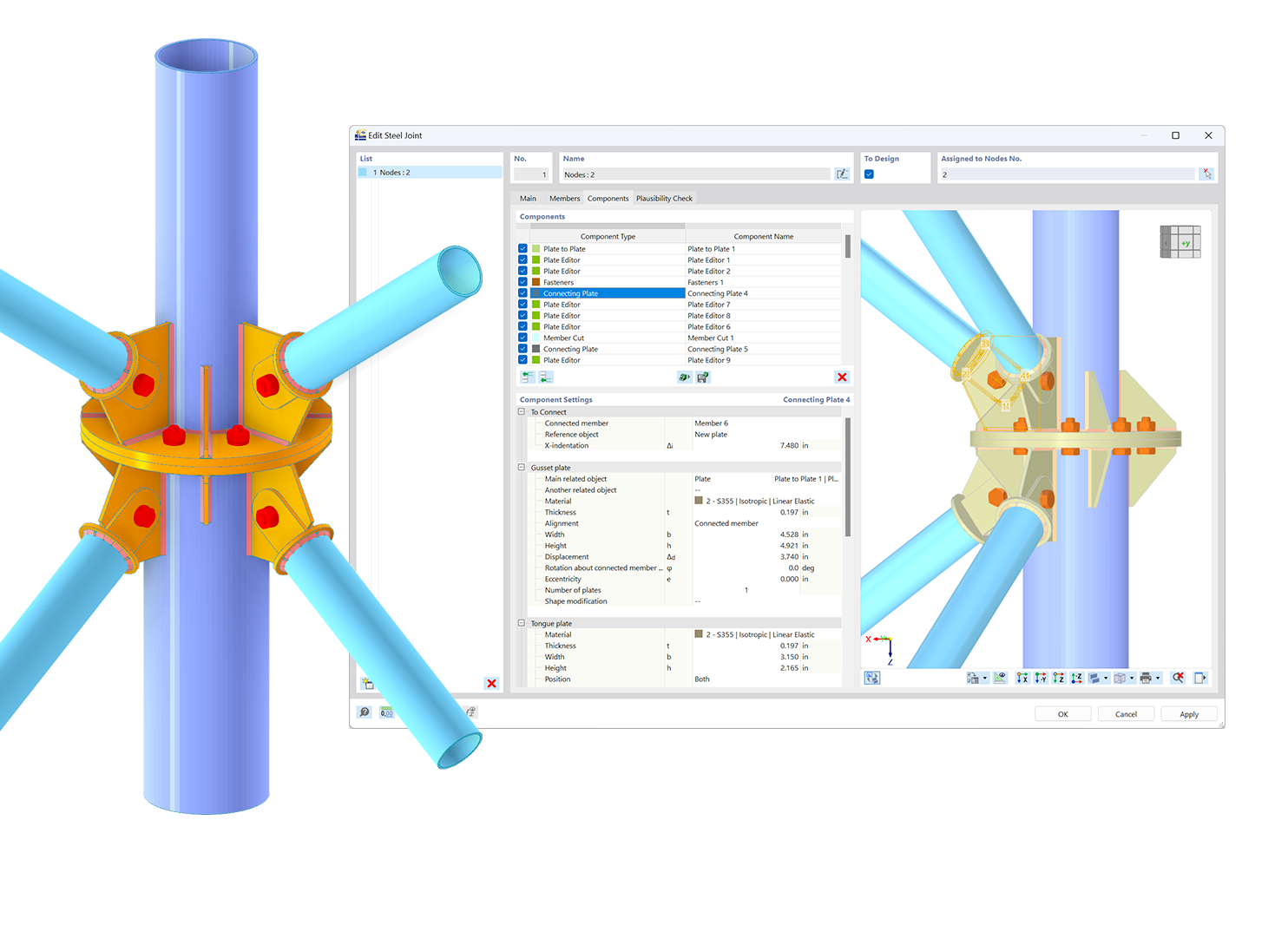 Steel Joints for RFEM 6