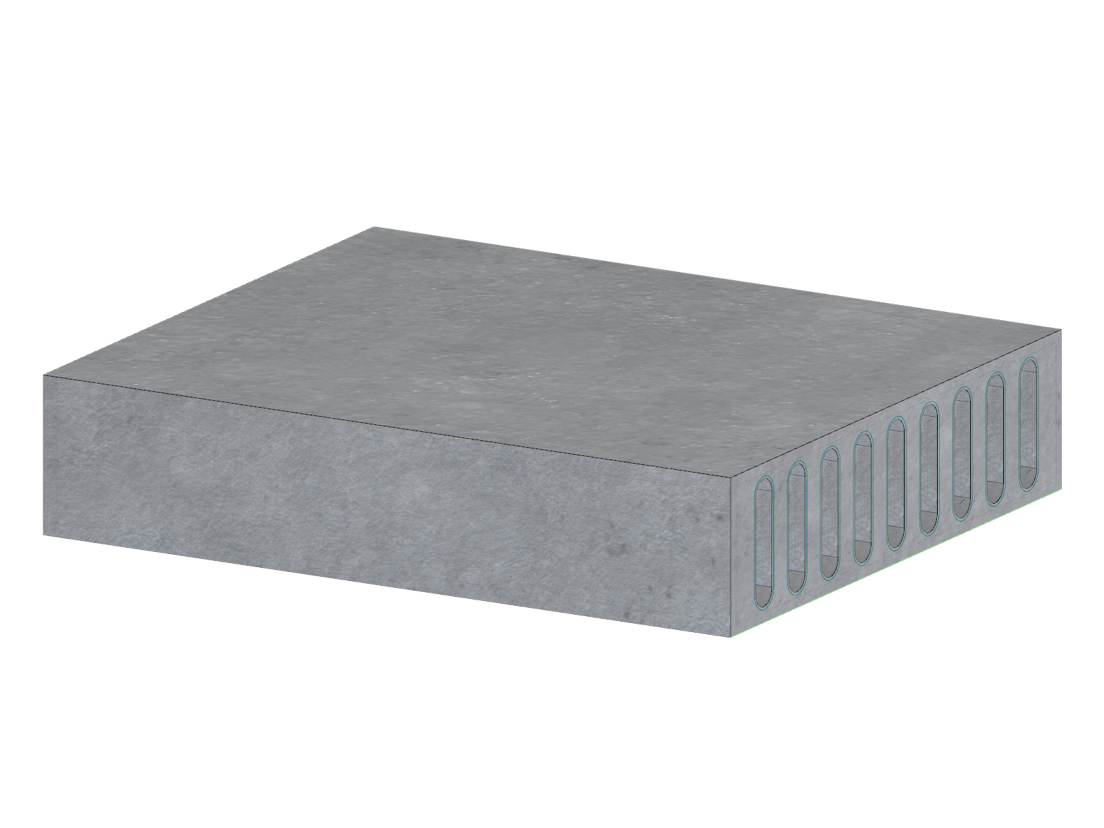 Model 004776 | Hollow-Core Slab