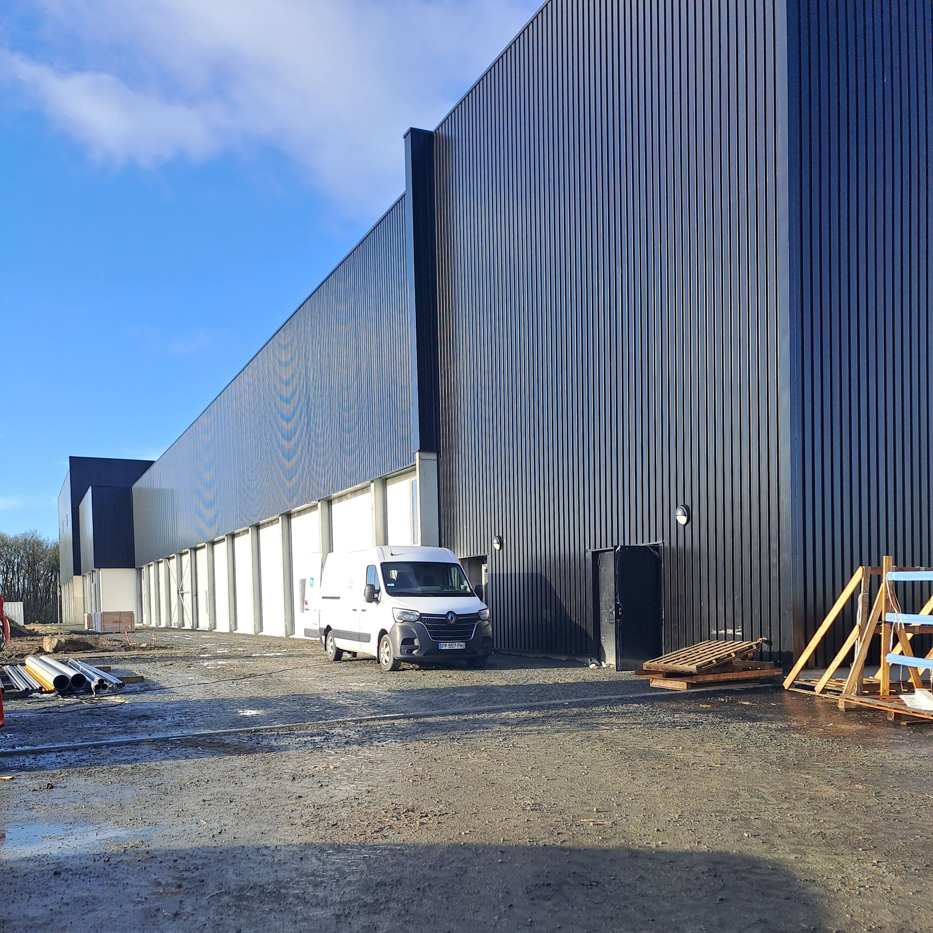 Exterior View of Pastry Production and Storage Unit | © GH HERVOUET