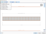 Printing Reinforcement Layout Settings as Template