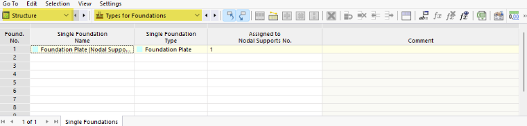 Category Types for Foundations in Table