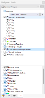 Results Available for Every Mode Shape and Direction