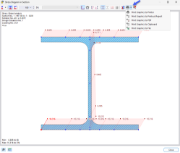 Printing Stress Diagrams in Section