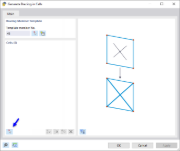 Dialog Box "Generate Bracing in Cells"