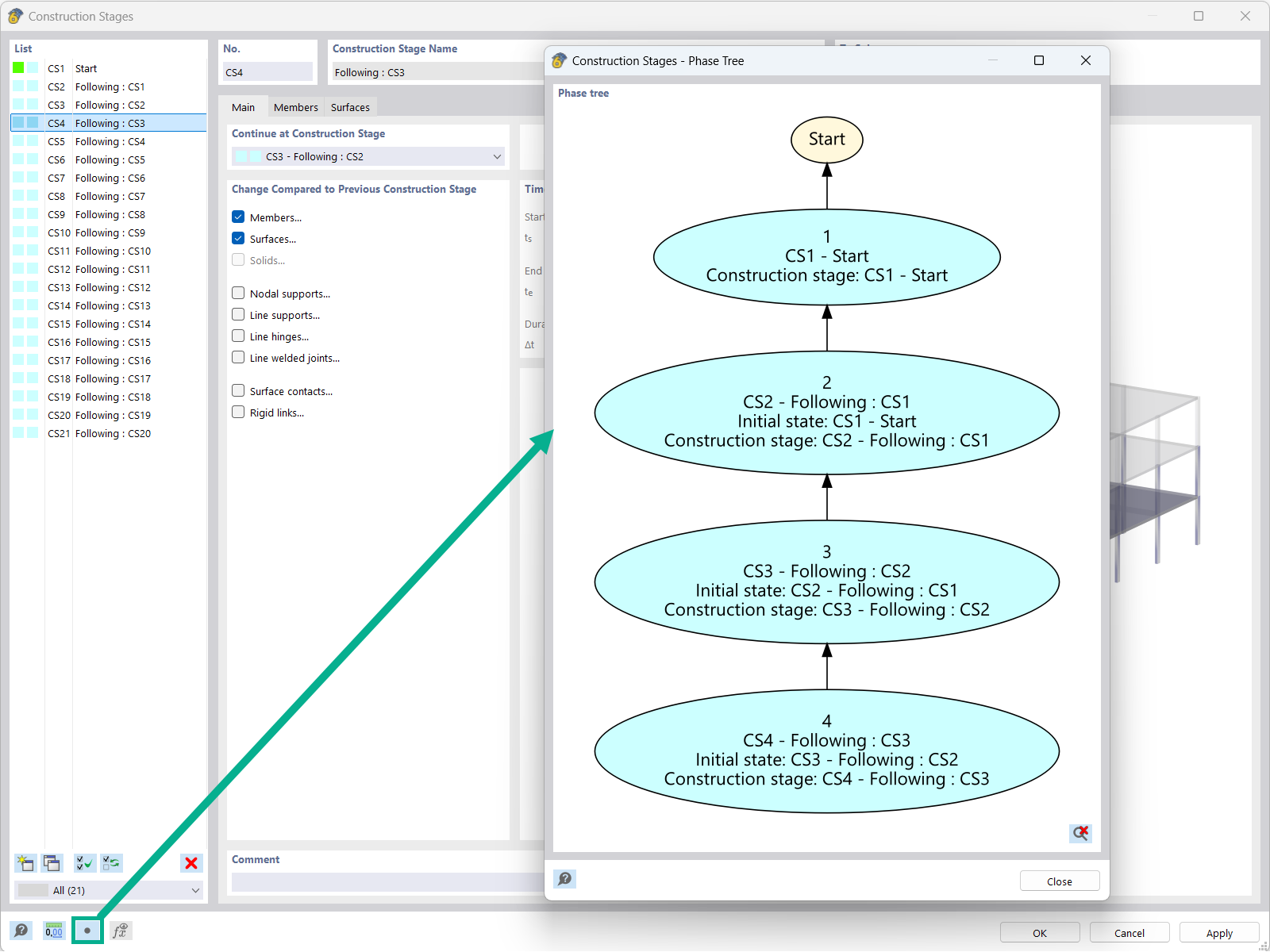 Feature 002887 | Flow Graphs for Construction Stages