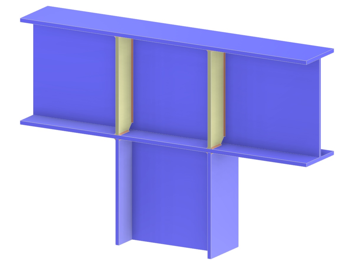 Model 005188 | Column to Beam Flange Welded Connection