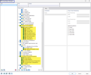 Detailed view of the printout report manager in structural design of concrete foundations.