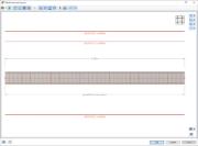 Schematic display of the steel reinforcement in a column with clear arrangement details