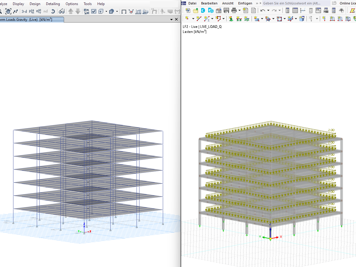 ETABS export data to RFEM for enhanced model integration.