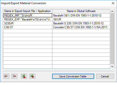 Efficiently manage material conversion when importing and exporting files.