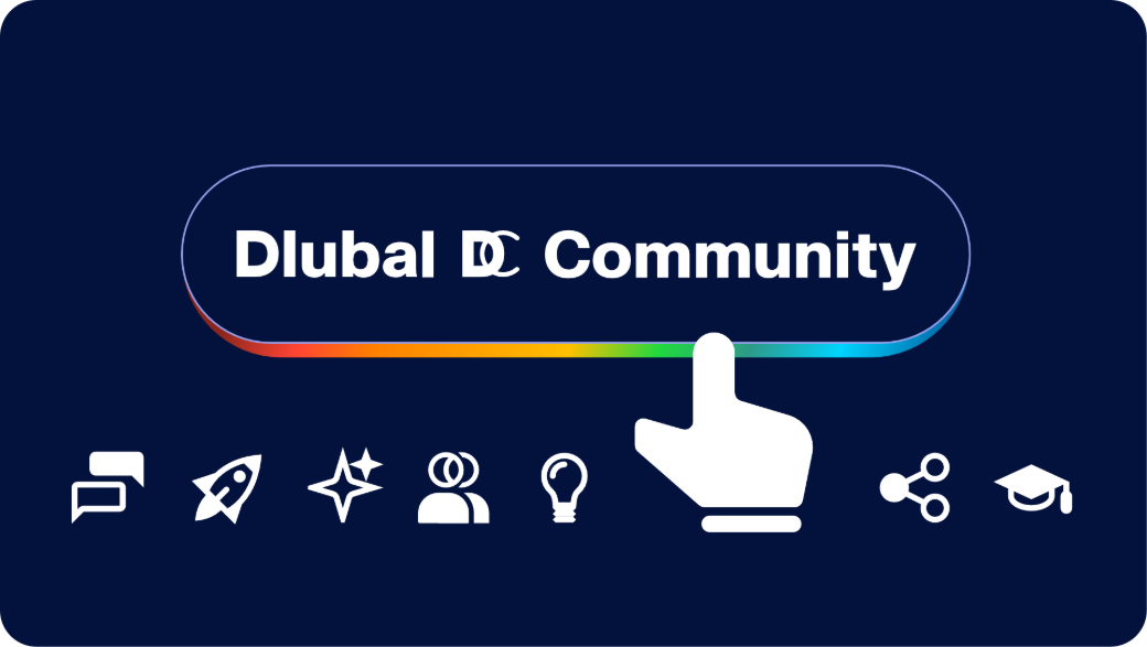 Illustrative image representing a community group for design software users to exchange insights and knowledge.