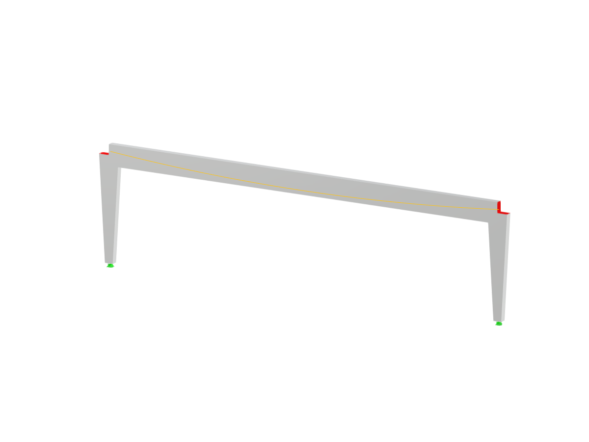 Parametric Concrete Frame Model