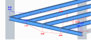 Displaying internal forces in Dlubal