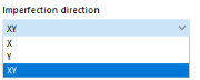 Selecting an imperfection direction