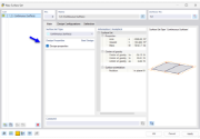 Dialog Box "New Surface Set" – Activated Design Properties for Steel Design