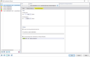 Settings for Creep and Shrinkage in Combination Wizard