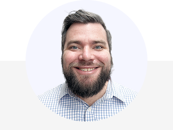 Matt Frantz at the Philadelphia US branch, showcasing an employee portrait.