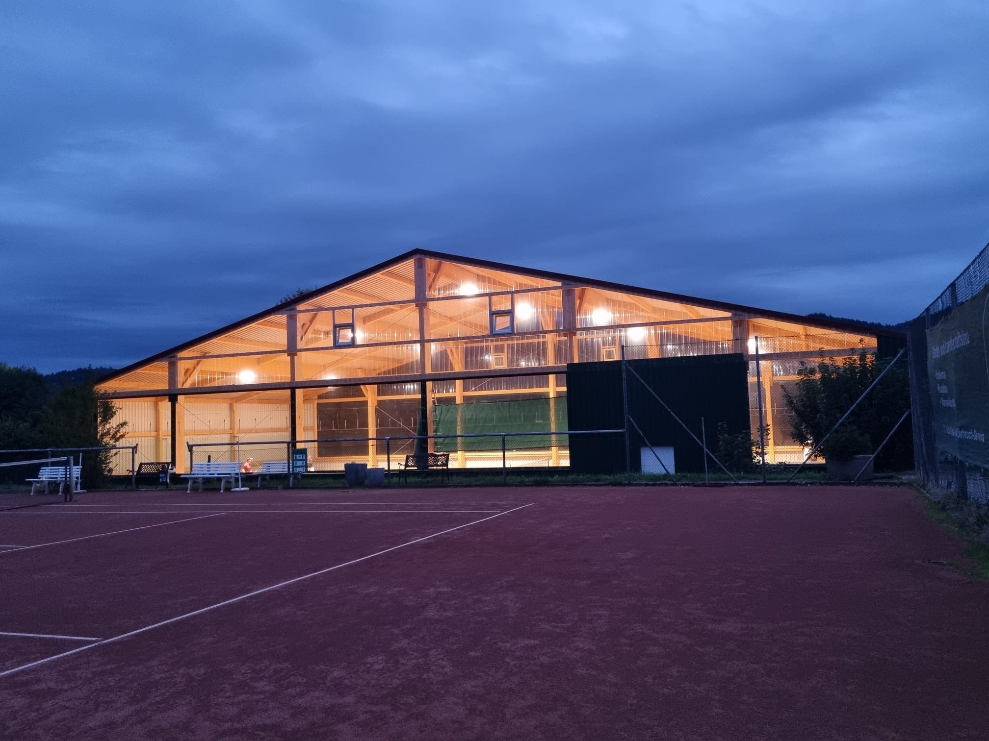 Tennis Hall of Bob-Club Fürth in Odenwald