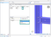 Definition of boundary conditions in the Steel Joints add-on