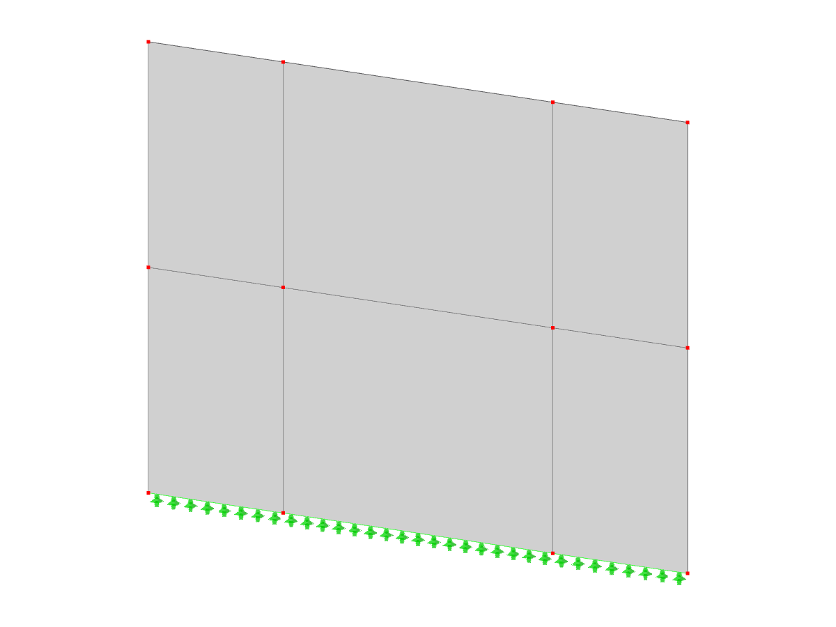 Building wall stack with straight wall design, variable story count, and distinct end zones configuration.