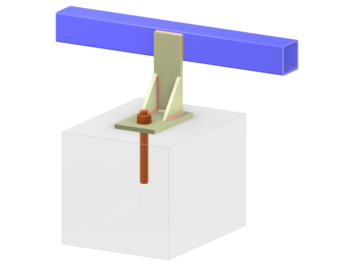 Model 006261 | Beam Anchoring | Welded Bracket