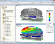 Hotel Intercontinental en Davos, Suiza | Diseñado con RFEM por Sailer Stepan Partner GmbH, Alemania | www.ssp-muc.com