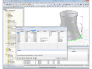 Anpassung der Parameter eines Kühlturmes in RFEM