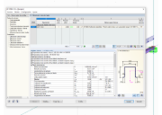 Resultados del cálculo un para perfil omega conformado en frío en RF-/STEEL EC3