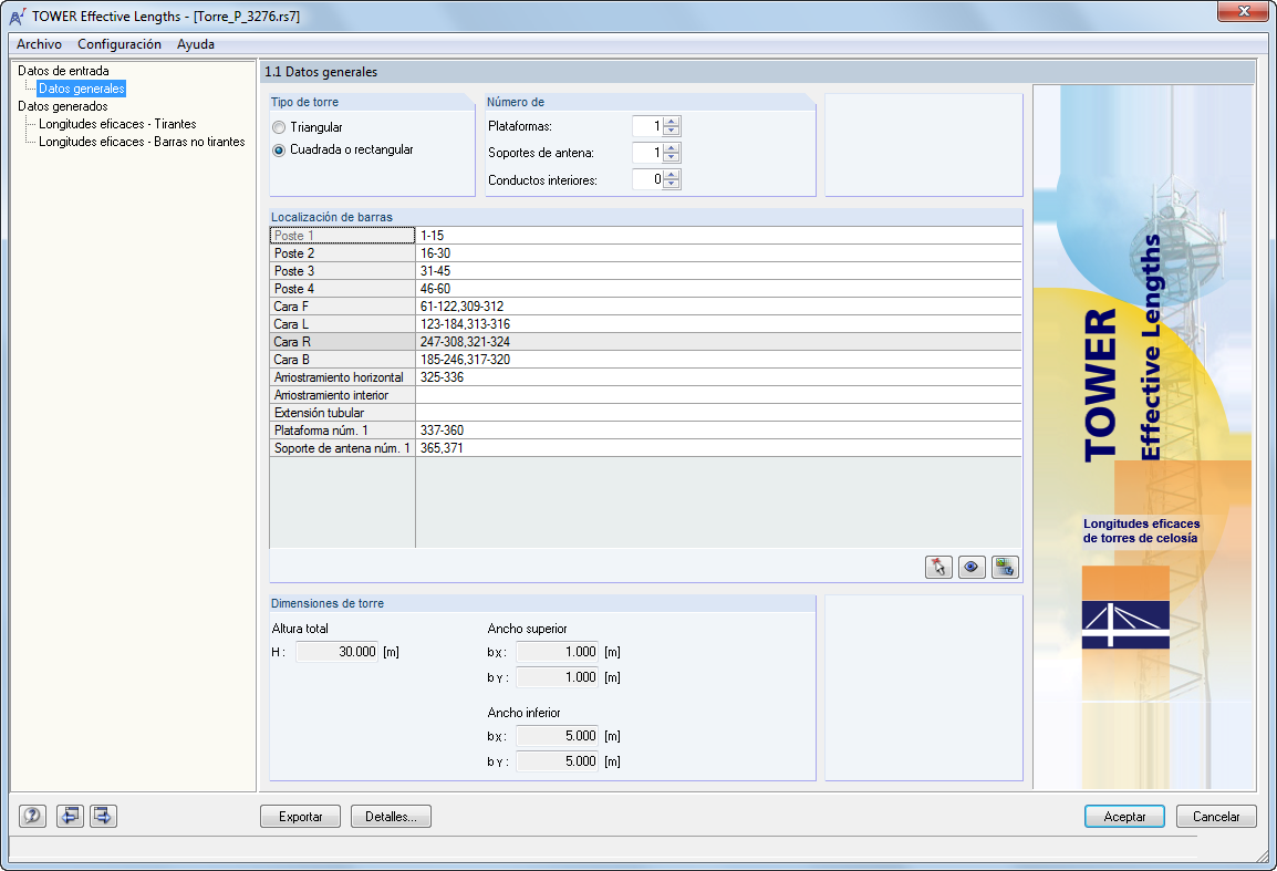 1.1 Datos generales