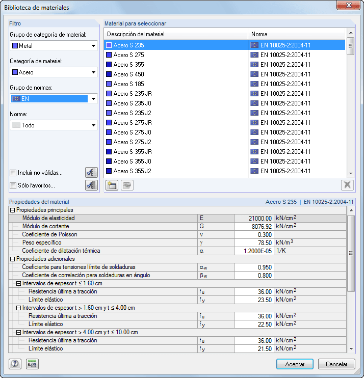 Materialdatenbank