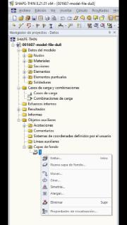 Navegador de Proyectos - Datos, Capas de fondo